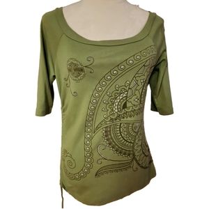 Harley-Davidson 3/4 sleeve tee